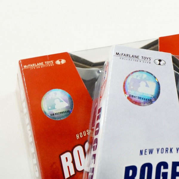 実際に弊社で買取させて頂いた【未開封】McFARLANE TOYS/マクファーレントイズ ROGER CLEMENS コレクターズエディション フィギュア 2点セットの画像 6枚目