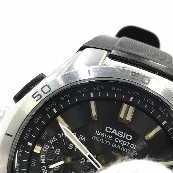 実際に弊社で買取させて頂いたCASIO/カシオ WAVE CEPTOR ウェーブセプター 時計/ウォッチ WVQ-M410-1AJFの画像 3枚目