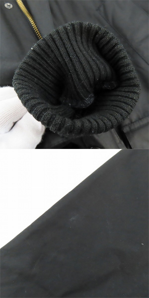 実際に弊社で買取させて頂いたBarbour/バブアー BEDALE WAX JACKET ビデイルワックスジャケット MWX0018BK9140/40の画像 8枚目