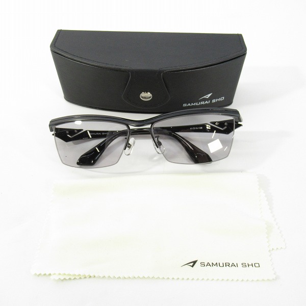 実際に弊社で買取させて頂いたSAMURAI SHO/サムライ翔 メガネフレーム/アイウェア SS-Y322 #3の画像 7枚目
