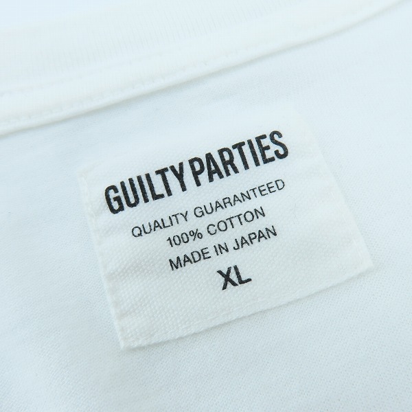 実際に弊社で買取させて頂いたWACKO MARIA/ワコマリア GUILTY PARTIES 虎/タイガー 半袖 Tシャツ/XLの画像 2枚目