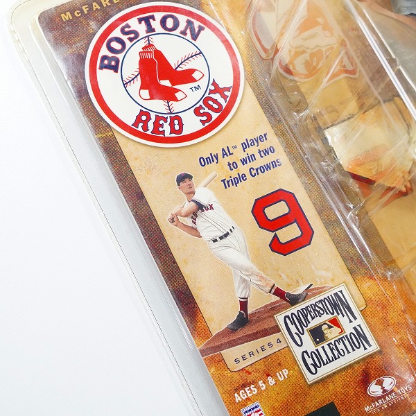 実際に弊社で買取させて頂いた(1)【未開封】MCFARLANE/マクファーレン SPORTSPICKS ボストン・レッドソックス #9 TED Willoams フィギュアの画像 5枚目