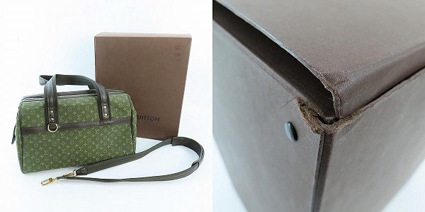 実際に弊社で買取させて頂いたLOUIS VUITTON/ルイヴィトン 2way モノグラムミニ ジョセフィーヌGM ハンドバッグ  M92412 の画像 9枚目