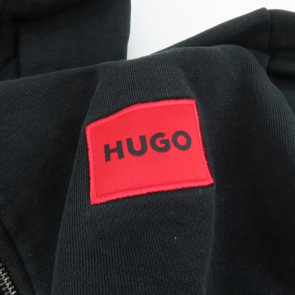 実際に弊社で買取させて頂いたHUGO BOSS/ヒューゴボス ジップアップパーカー ロゴ ジップアップ パーカー/Sの画像 8枚目