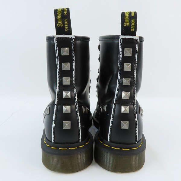 実際に弊社で買取させて頂いたDr.Martens/ドクターマーチン スタッズ 1460 8ホール ブーツ/UK5の画像 1枚目