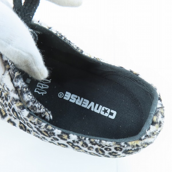 実際に弊社で買取させて頂いたCONVERSE/コンバース ALL STAR GRUNGELEOPARD OX BEIGE オールスター 1CK089/28.0の画像 4枚目