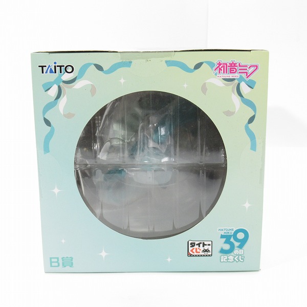 実際に弊社で買取させて頂いた(1)【未開封】TAITO/タイトー タイトーくじ 初音ミク 39の日記念くじ B賞 描き下ろしスケール フィギュアの画像 4枚目