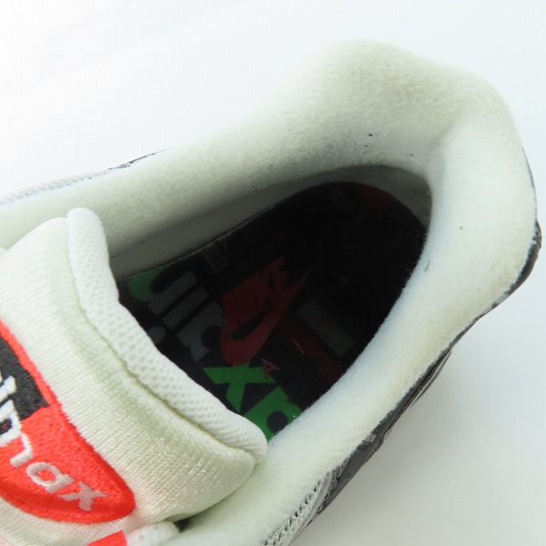 実際に弊社で買取させて頂いたNIKE×ATMOS/ナイキ×アトモス AIR MAX 95 "WE LOVE NIKE"/エアマックス95 スニーカー AQ0925-002/29の画像 4枚目