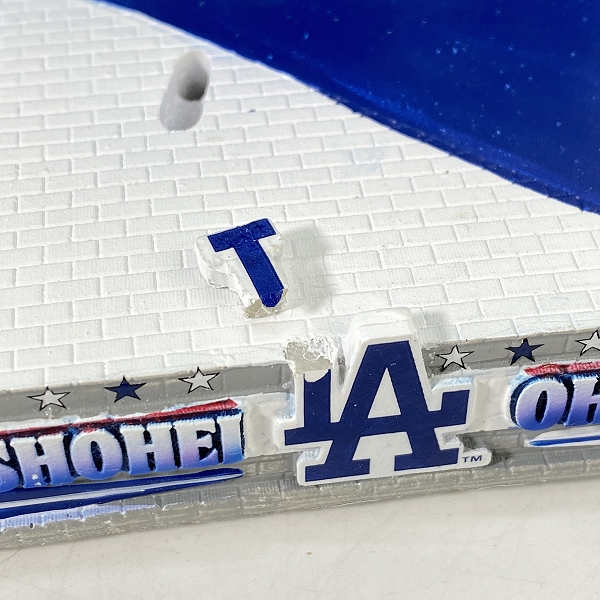 実際に弊社で買取させて頂いたFOCO PLAYER BOBBLE ボブルヘッド ロサンゼルス・ドジャース 大谷翔平 入団記者会見 首振り フィギュアの画像 5枚目