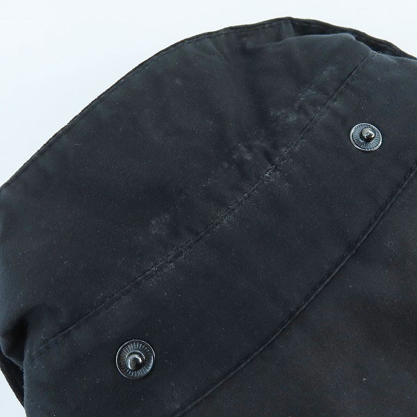 実際に弊社で買取させて頂いたBarbour/バブアー ワックスジャケット ビデイル メンズ オイルドコットン ワックス加工 MWX0018BK9150/C50/127CMの画像 7枚目