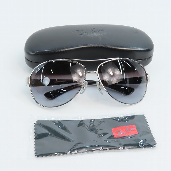 実際に弊社で買取させて頂いたRay-Ban/レイバン ティアドロップ サングラス RB3386 003/8Gの画像 7枚目