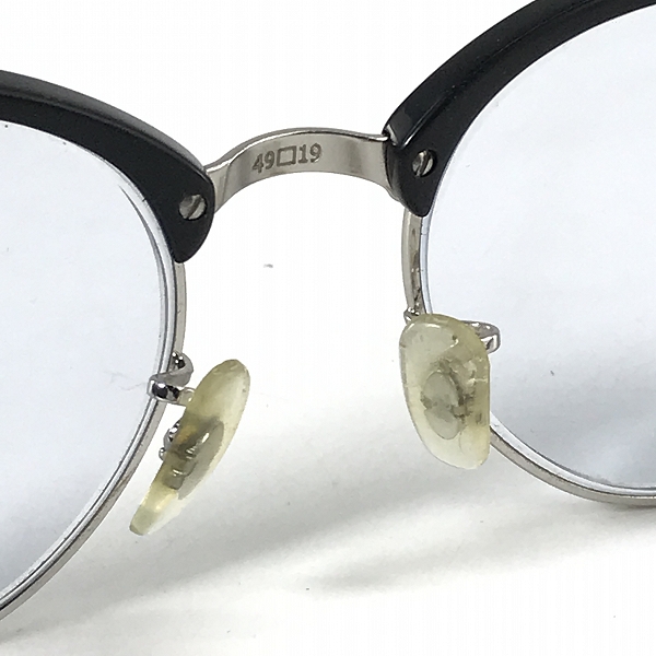 実際に弊社で買取させて頂いたRay-Ban/レイバン CLUBROUND/クラブラウンド メガネフレーム/アイウェア RB4246-V 2000の画像 3枚目