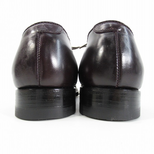 実際に弊社で買取させて頂いたALDEN/オールデン シェルコードバン Vチップ レザーシューズ 54321/7.5の画像 1枚目