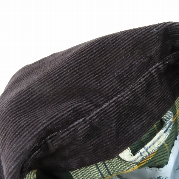 実際に弊社で買取させて頂いたBarbour/バブアー シングルブレステッドコート 1902195/40の画像 6枚目