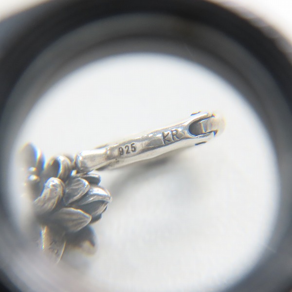 実際に弊社で買取させて頂いた【ギャラ付き】KONRON/コンロン lotus orb/ロータス チャーム ペンダントトップの画像 6枚目