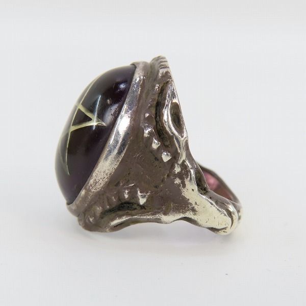 実際に弊社で買取させて頂いたALEX STREETER/アレックスストリーター 名古屋限定 エンジェルハートリング パープル/16-16.5号の画像 2枚目