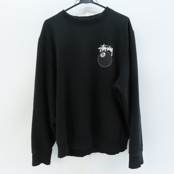 実際に弊社で買取させて頂いたSTUSSY/ステューシー 8 BALL TEE 8ボール プリント スウェット シャツ J30000SAS21/Lの画像 0枚目