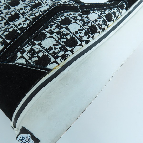 実際に弊社で買取させて頂いたVANS/バンズ SK8-HI/スケートハイ スカル ハイカットスニーカー/8の画像 6枚目