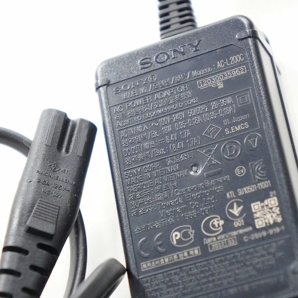 実際に弊社で買取させて頂いたSONY/ソニー HDR-CX270V Handycam ハンディカム デジタルビデオカメラ 簡易動作確認済みの画像 7枚目