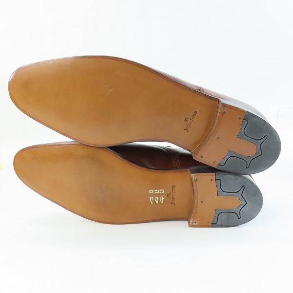 実際に弊社で買取させて頂いたJOHN LOBB/ジョンロブ SAUNTON/ソーントン  レザーシューズ/革靴/10.5の画像 2枚目