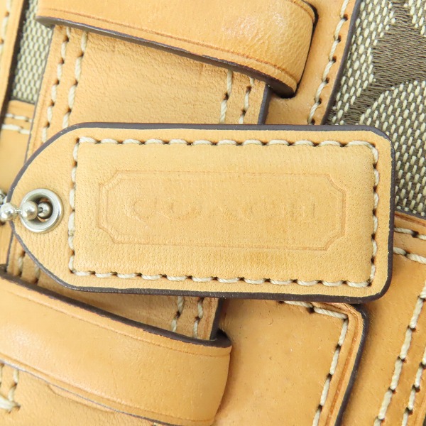 実際に弊社で買取させて頂いたCOACH/コーチ ハンプトンズ ミディアムキャリーオール ハンドバック G0873-F10245の画像 5枚目