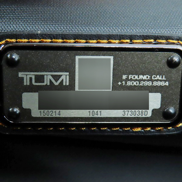 実際に弊社で買取させて頂いたTUMI×McLaren/トゥミ×マクラーレン Throttle Duffel/スロットル ダッフル バッグ 373038Dの画像 5枚目