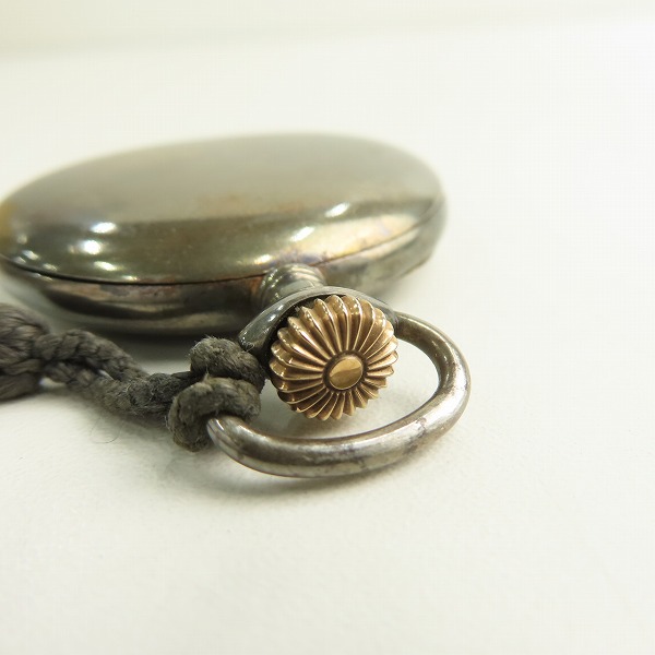 実際に弊社で買取させて頂いた【ジャンク】A.W.W.Co WALTHAM MASS/ウォルサム ヴィンテージ懐中時計 SILVER925ケースの画像 5枚目
