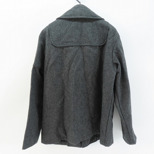 実際に弊社で買取させて頂いたDANTON×EDIFICE/ダントン×エディフィス フランス製 ウールコート 4-1131-4809-3/36の画像 1枚目