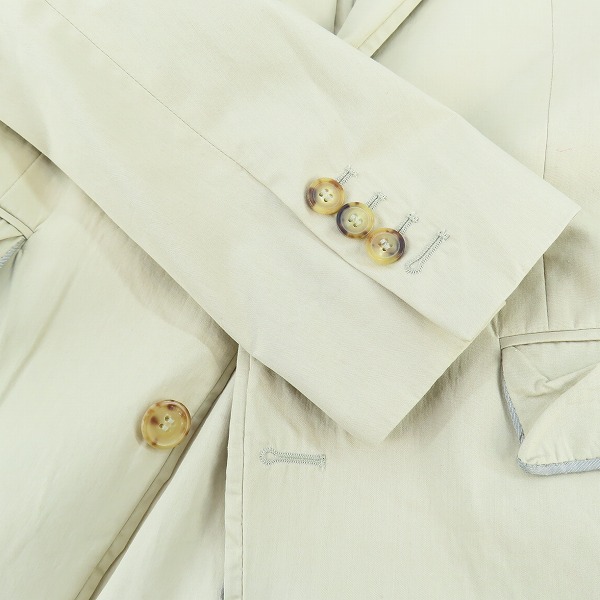 実際に弊社で買取させて頂いたMartin Margiela /マルタンマルジェラ 本人期 フェイクボタンホール テーラード ジャケット/44の画像 9枚目