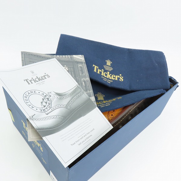 実際に弊社で買取させて頂いたTrickers/トリッカーズ MALTON/モルトン カントリーブーツ 250814 /6の画像 7枚目