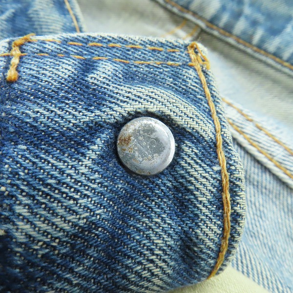 実際に弊社で買取させて頂いた【難有り】LEVI'S/リーバイス 517/刻印15/ジップフライ ヴィンテージ デニムパンツ の画像 5枚目