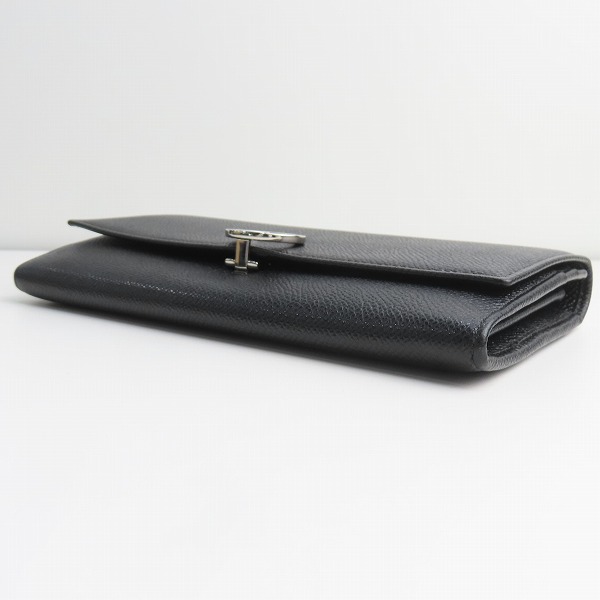 実際に弊社で買取させて頂いたBVLGARI/ブルガリ  レザー二つ折り長財布の画像 2枚目