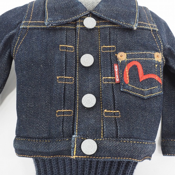 実際に弊社で買取させて頂いたEVISU GOLF/エヴィスゴルフ/エビス デニムジャケット型 ドライバー/1w用ヘッドカバーの画像 3枚目