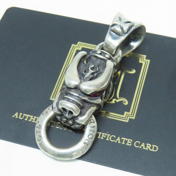 実際に弊社で買取させて頂いた【ギャラ付】TRAVIS WALKER/トラヴィスワーカー BEAST PENDANT/ビースト ペンダント ｗ/ストーンアイズ