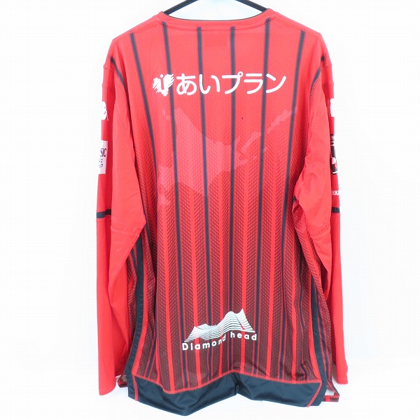 実際に弊社で買取させて頂いたKappa/カッパ 北海道コンサドーレ札幌 2019 ホーム 長袖 レプリカユニフォーム KF912TL03U/3XOの画像 1枚目