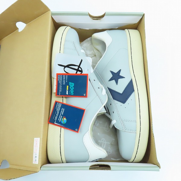 実際に弊社で買取させて頂いた【観賞用】CONVERSE/コンバース 奥田民生 Boon限定 PRO-LEATHER OX/プロレザー OX レザースニーカー/27の画像 7枚目