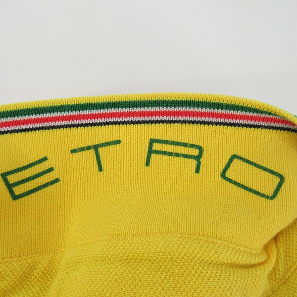 実際に弊社で買取させて頂いたETRO/エトロ 半袖ポロシャツ XLの画像 7枚目