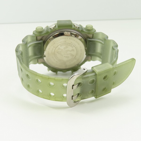 実際に弊社で買取させて頂いたG-SHOCK/Gショック FROGMAN/フロッグマン '99 Master of G DW-8200MSU-8T【動作未確認】の画像 2枚目