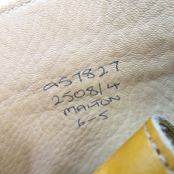 実際に弊社で買取させて頂いたTrickers/トリッカーズ MALTON/モルトン カントリーブーツ 250814 /6の画像 5枚目