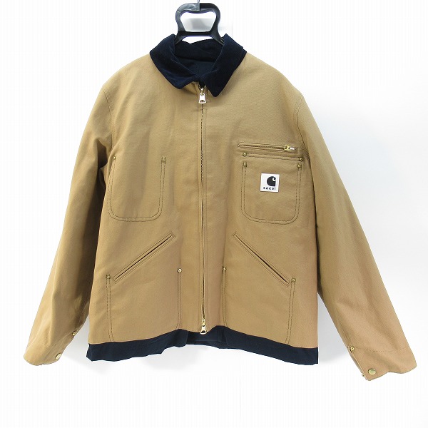 実際に弊社で買取させて頂いたsacai×Carhartt/サカイ×カーハート 24SS WIP Reversible Jacket リバーシブル デトロイトジャケット 24-03391M/2の画像 2枚目