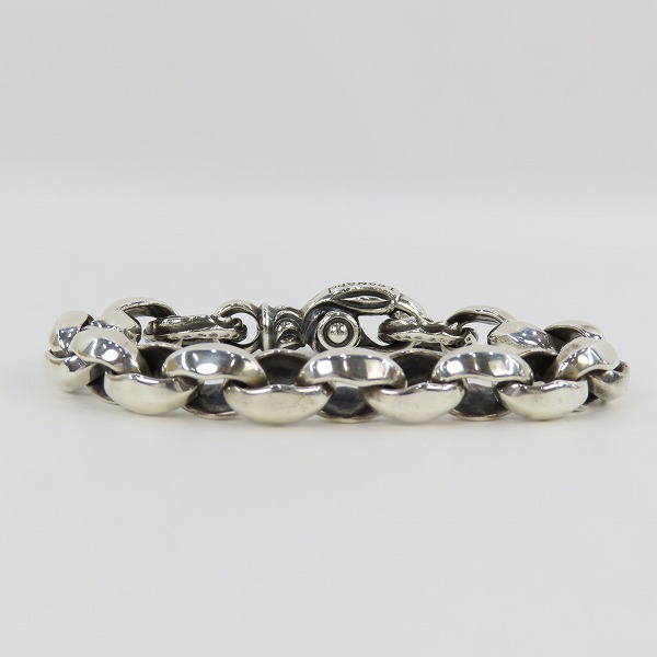 実際に弊社で買取させて頂いたLEONARD KAMHOUT/レナードカムホート シルクリンク ブレスレット 17リンクの画像 3枚目