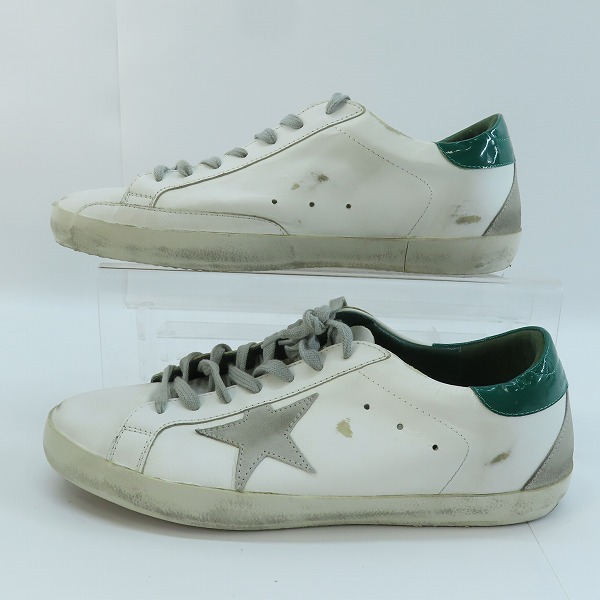 実際に弊社で買取させて頂いたGOLDEN GOOSE/ゴールデングース SUPERSTAR/スーパースター ローカットスニーカー 45の画像 3枚目