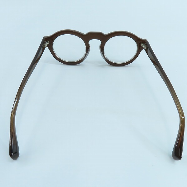 実際に弊社で買取させて頂いたJacques Durand/ジャックデュラン 度入り眼鏡/メガネ/アイウェア フレンチヴィンテージ ボストン タイプの画像 2枚目