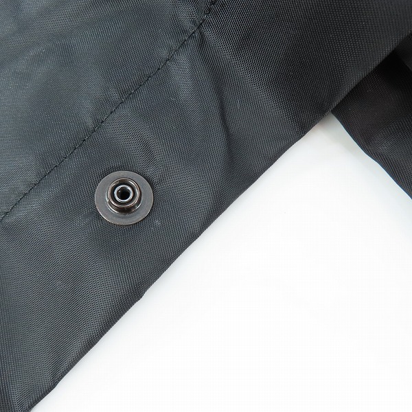 実際に弊社で買取させて頂いたDIESEL BLACK GOLD/ディーゼルブラックゴールド ロング コーチジャケット/48の画像 7枚目