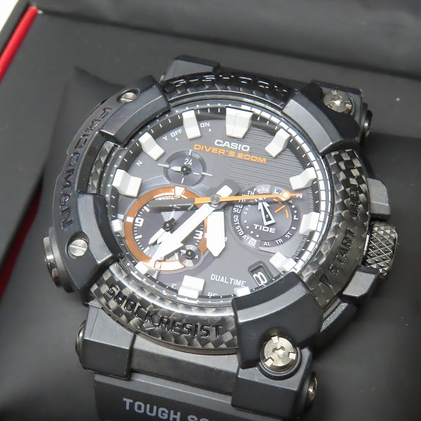 実際に弊社で買取させて頂いたG-SHOCK/Gショック FROGMAN/フロッグマン Bluetooth ソーラー電波時計 GWF-A1000XC-1AJF