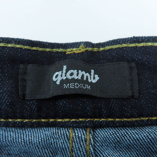 実際に弊社で買取させて頂いたglamb/グラム CERTIFIED QUALITY インディゴ スキニーデニムパンツ/Mの画像 4枚目