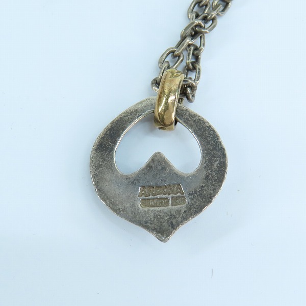 実際に弊社で買取させて頂いたARIZONA FREEDOM/アリゾナフリーダム K18 イーグルハート ネックレス T-95Bの画像 2枚目