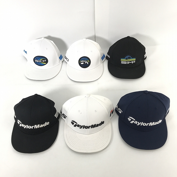 実際に弊社で買取させて頂いた【おまとめ】TaylorMade/テーラーメイド キャップ