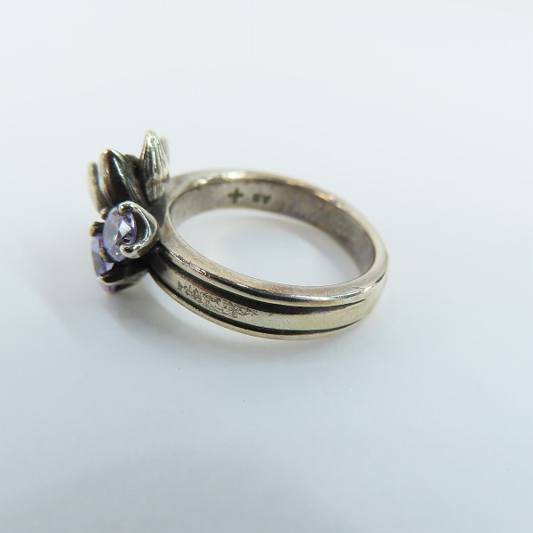 実際に弊社で買取させて頂いた【ギャラ付】KONRON/コンロン シルバー シェアハピネスリング #11/11号の画像 2枚目