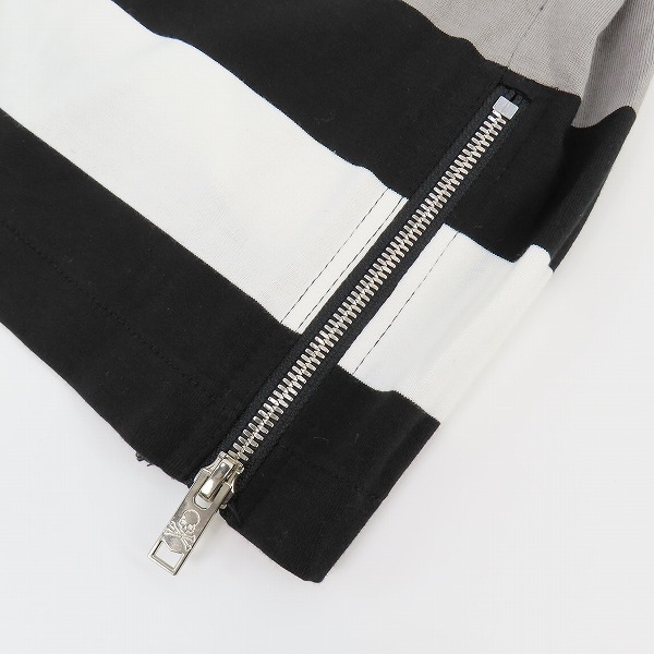 実際に弊社で買取させて頂いた【未使用】mastermind JAPAN ×A-GIRL'S/マスターマインド ×エイガールズ 裾ジップTシャツ 16SSMM-TS30-011-6/Lの画像 5枚目